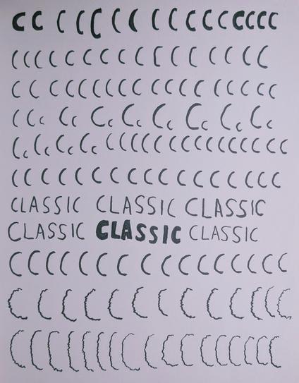 A page of C's