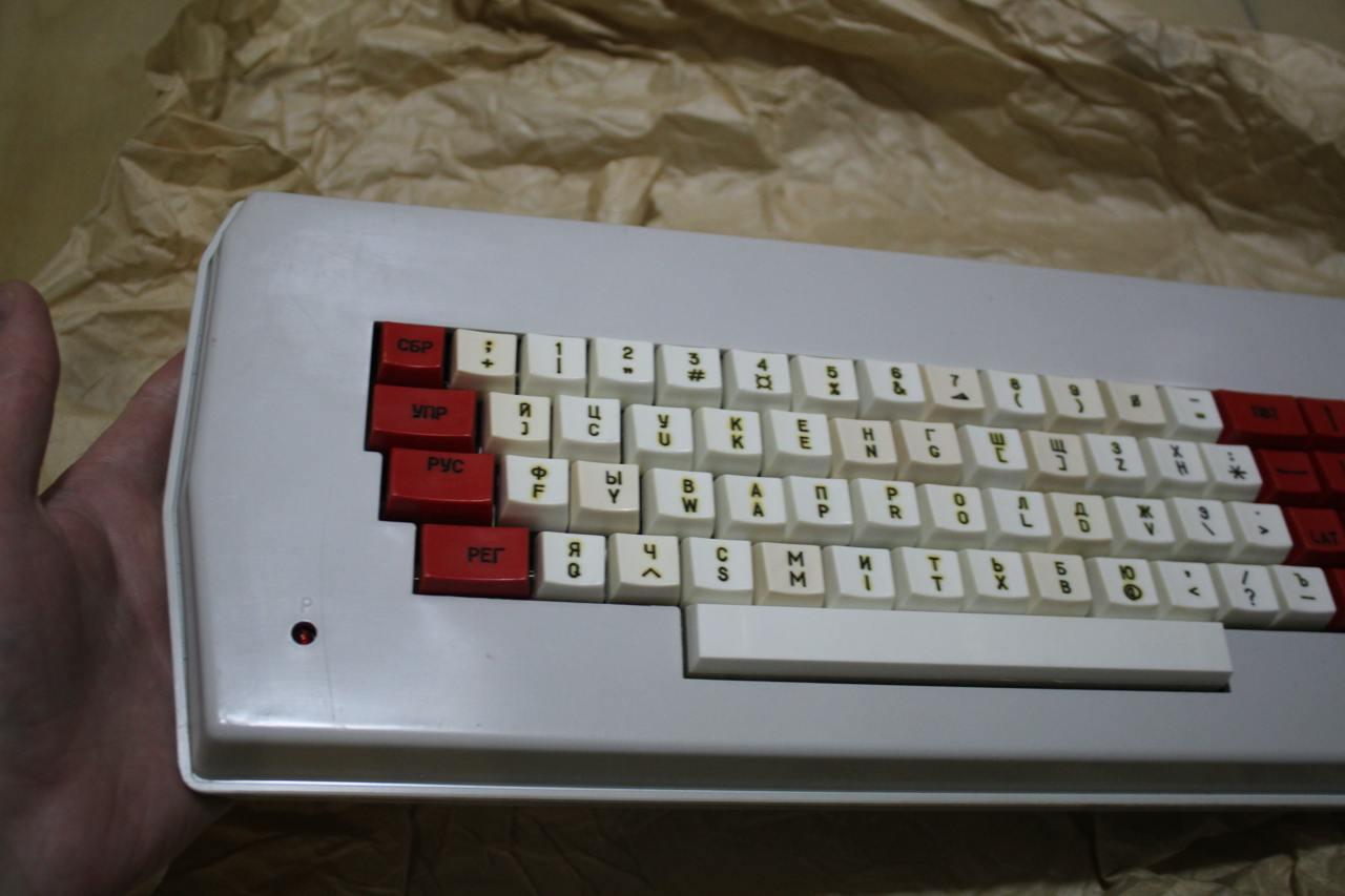a photo of an Агат keyboard