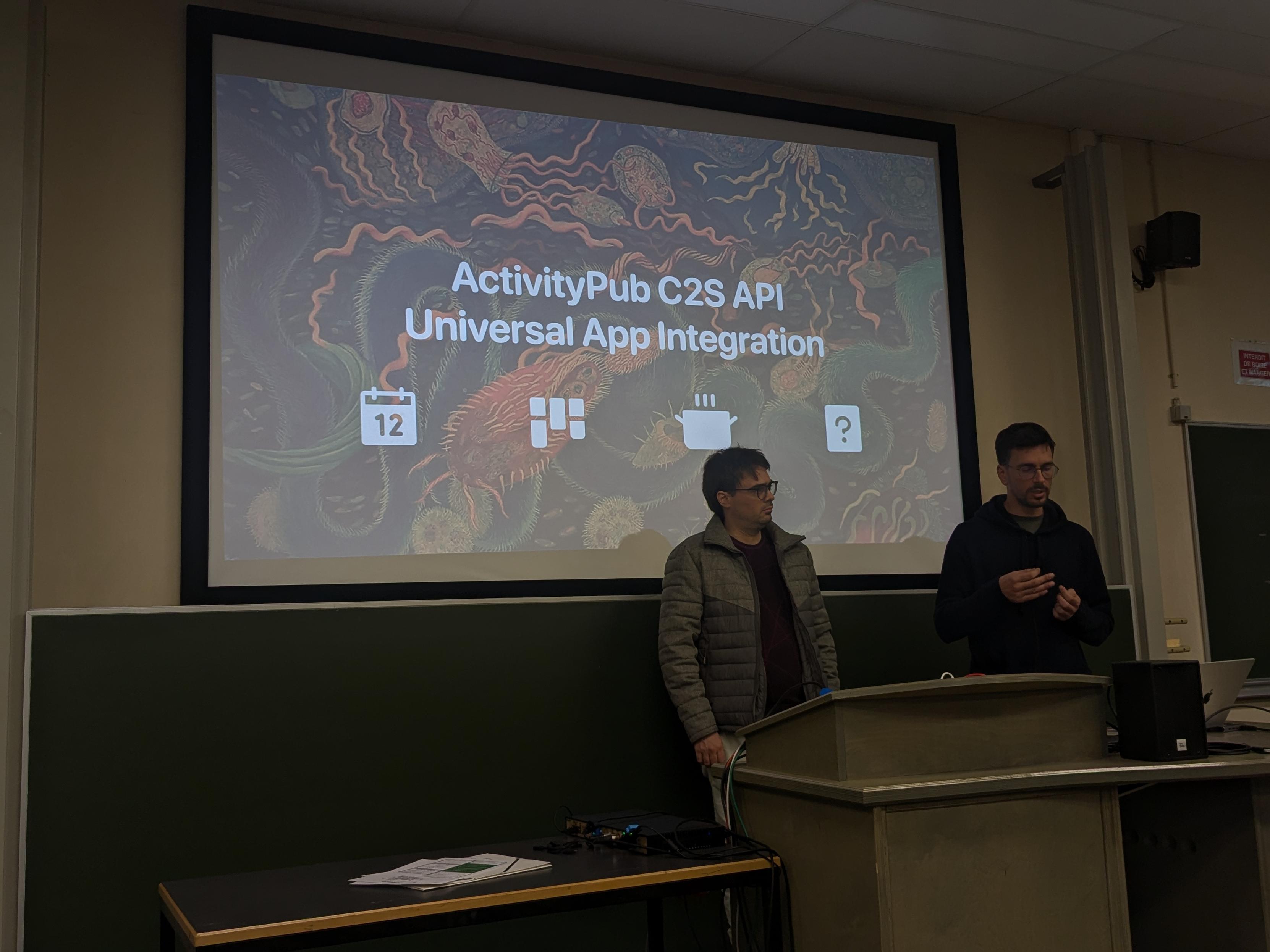 Bonfire showing off their AP C2S