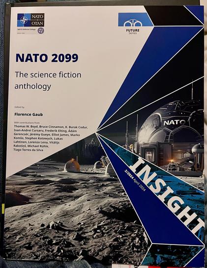 Cover page of the NATO 2099 Science Fiction Anthology 