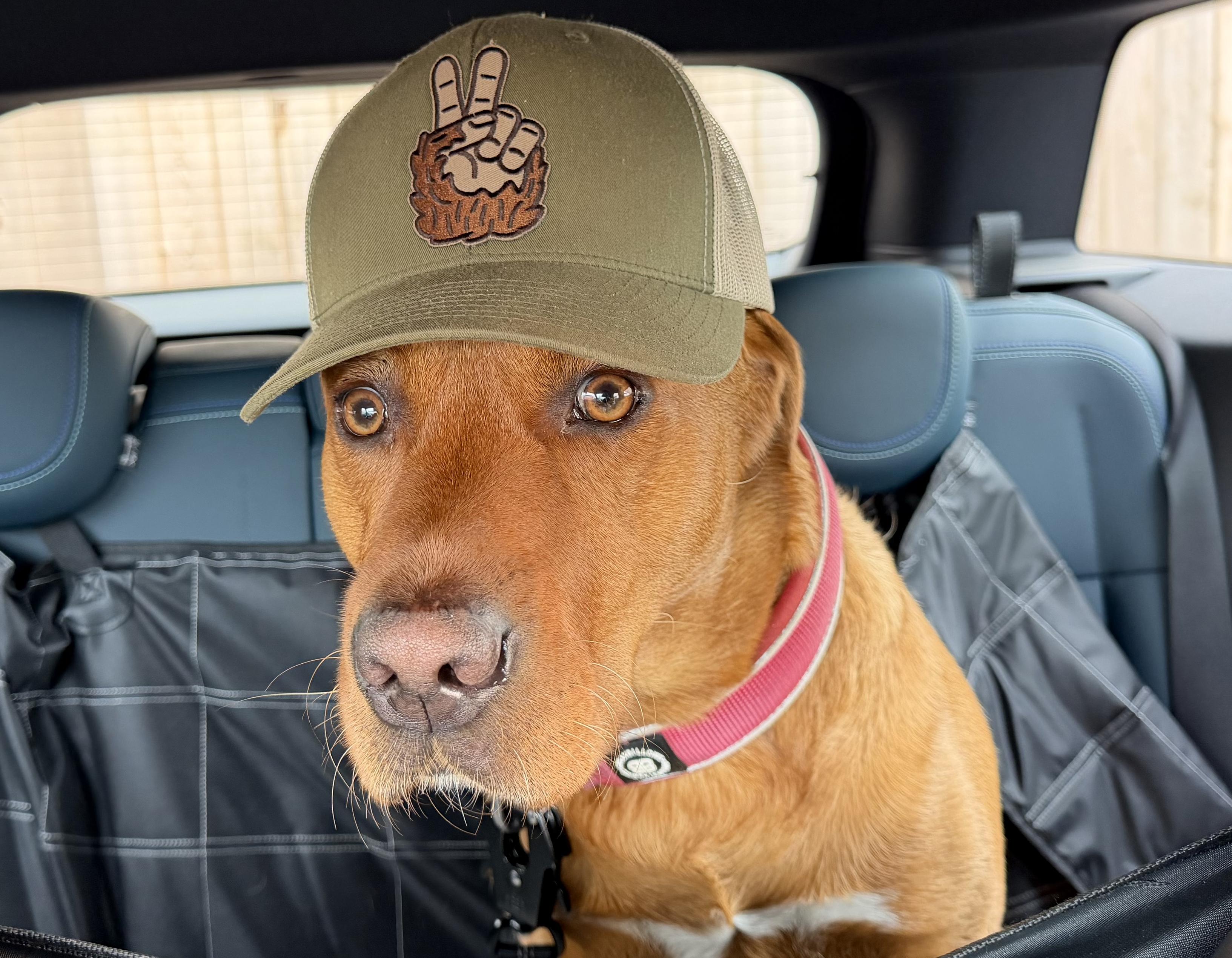 Ted with my Bigfoot hand cap on