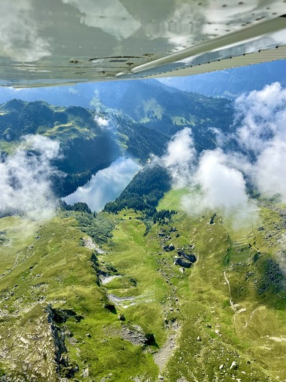 Stausee Garichti in den Glarner Alpen