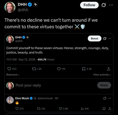 Posted media