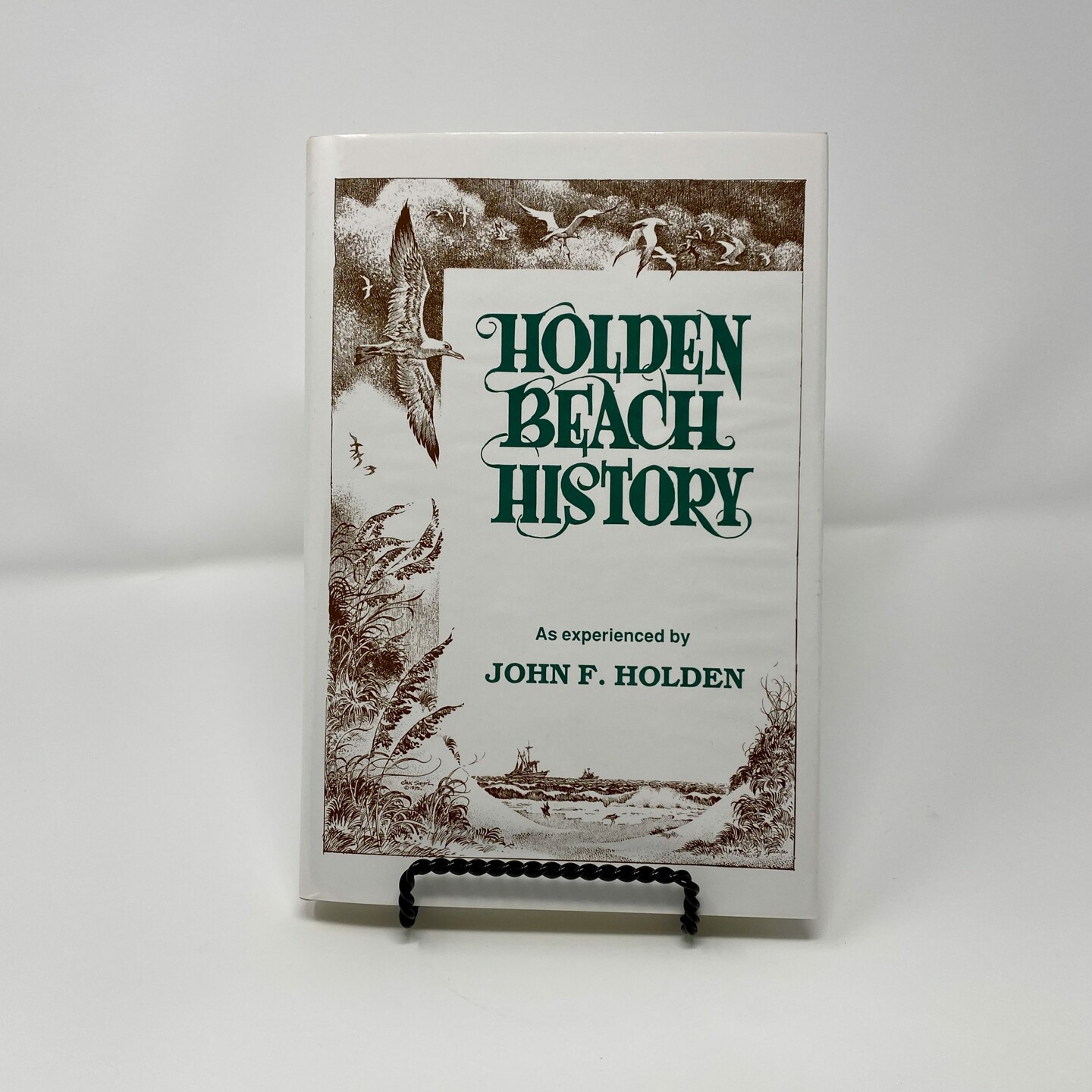 Book cover of Holden Beach History