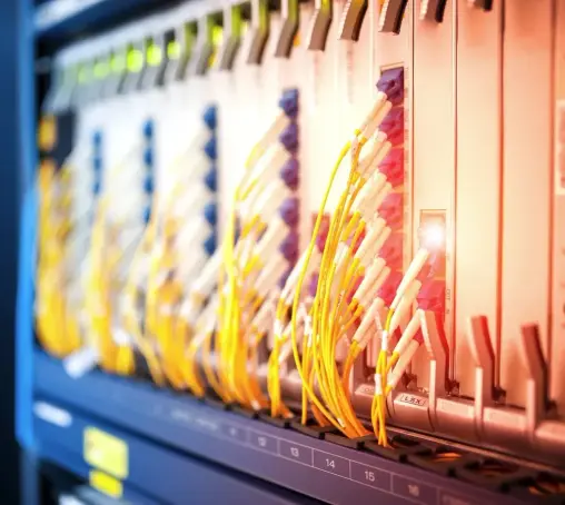 Fibre optic broadband network with servers in a UK data centre 123RF 69533542