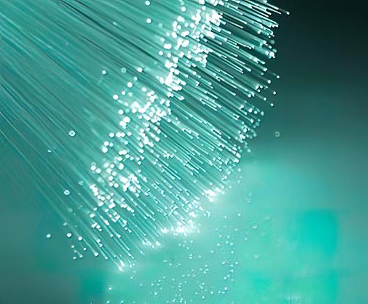 fibre optic green cable by 123rf