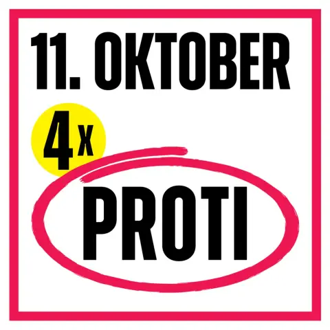 11. oktober 4 x PROTI