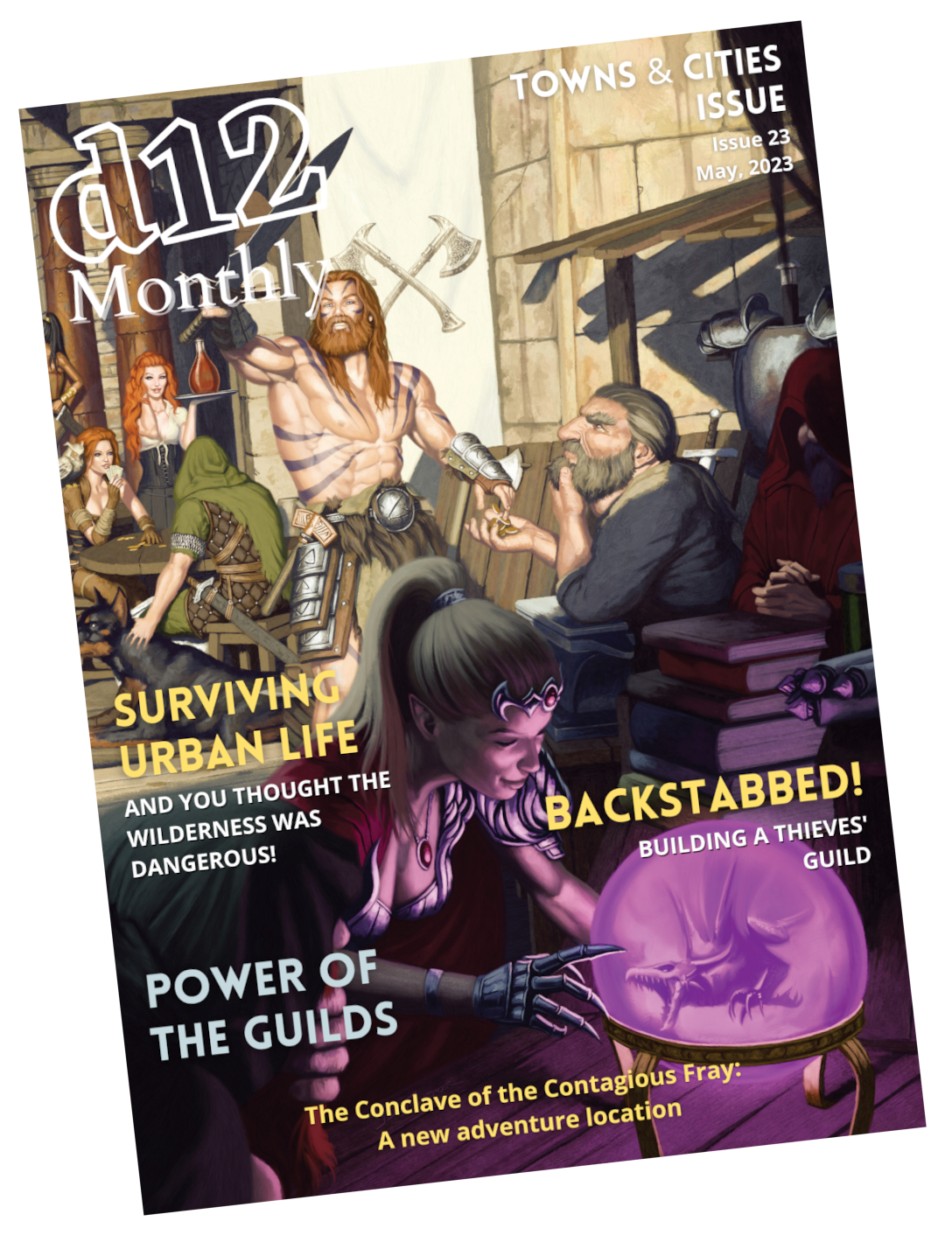 Yumdm Issue 23 Of My Dnd Zine D12monthly Is Out Fr… Ttrpg Hangout Social