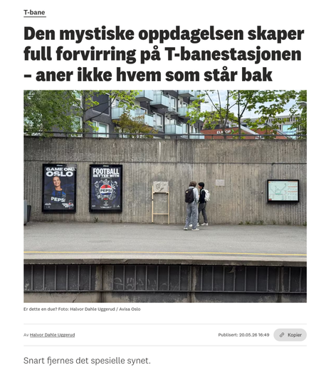 Posted media