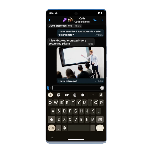 Il existe d'autres applis comme #SimpleX, qui ne demande pas de numéro de téléphone.