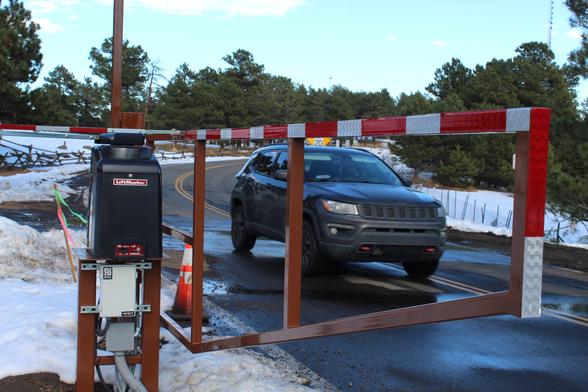 Jeffco Open Space fixing gates on Lookout Mountain Road, adding overnight security guards