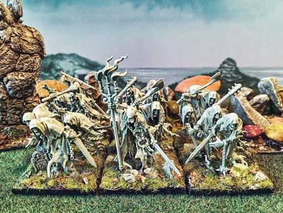 Using Citadel models as Spirit Hosts. 28mm fantasy miniatures.