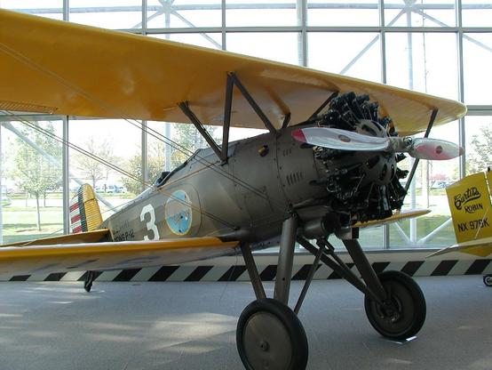 Boeing P12-E biplane