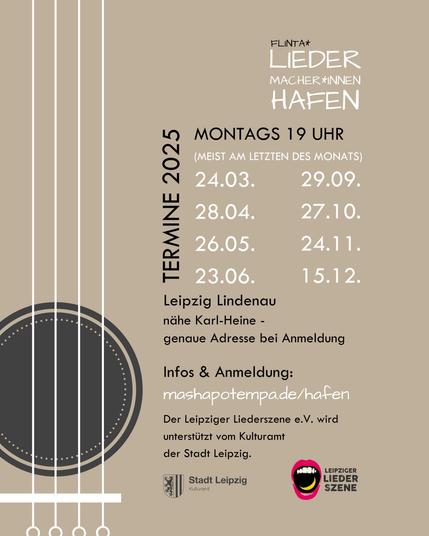 FLINTA*Hafen Flyer mit allen Terminen - siehe Website... :)