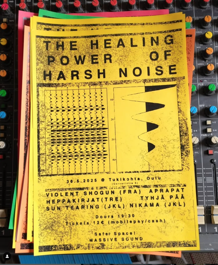 the healing power of harsh noise