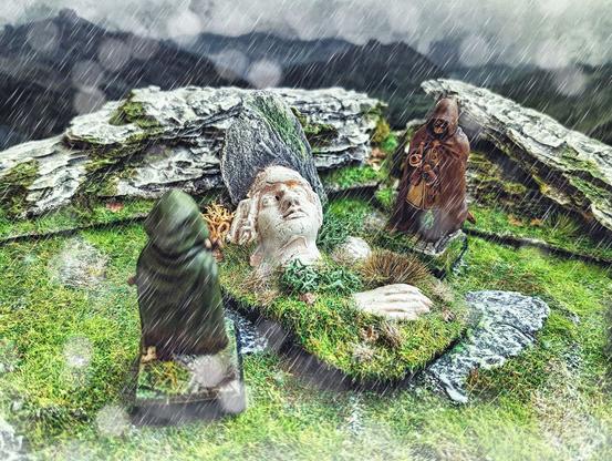 Fantasy terrain for wargames and ttrpgs
