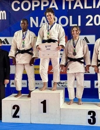 Anna Coradazzi del Cus Ferrara conquista il bronzo alla Coppa Italia A2 di judo
