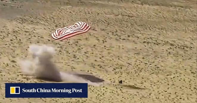 China’s Shenzhou-19 astronauts return home after forced landing site switch