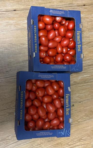 Tomatoes on sale means extra work this weekend