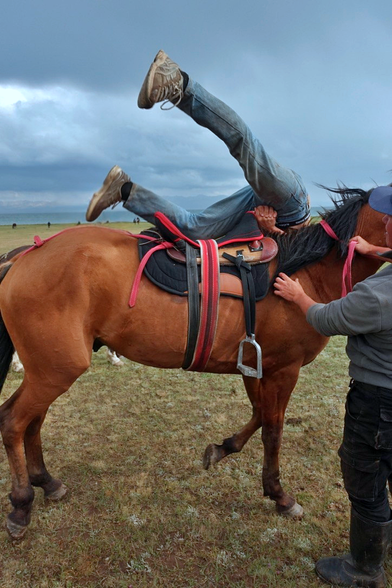 “In riding a horse, we borrow freedom”
― Helen Thompson

When horse and rider become one ... 

#Kyrgysztan #horses #landscape #sport #silkroad #overland #travel #travelphotography #photography #landscapephotographgy #solotravel #solofemaletravel
