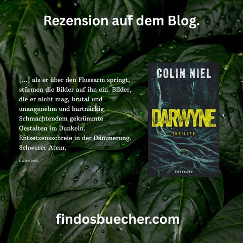 Colin Niel Buchcover Darwyne Suhrkamp Verlag