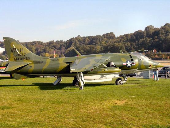 AVB-8 Harrier at the Seattle Museum of Flight