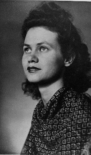 photo of Phyllis Latour during the 1940s. She is a white woman with dark hair.