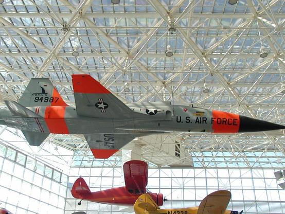 F-5 on the ceiling at Seattle Museum of Flight