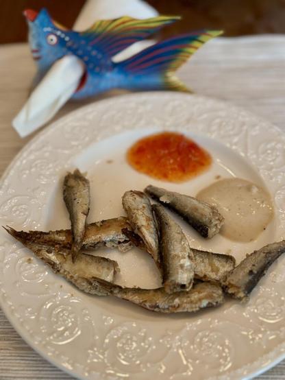 Fried Canned Sardines for Breakfast