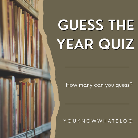 Guess the Year Quiz promotion post by youknnowwhatblog