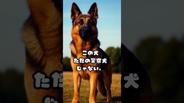 シェパードは警察犬だけではない！？ #シェパード #犬雑学 #shorts