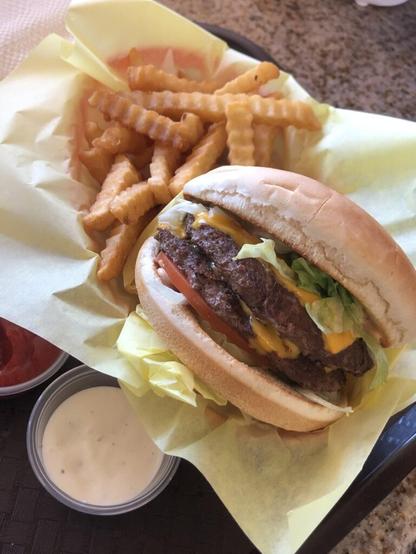 $11 double cheeseburger combo