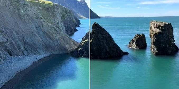 Travellers rave about ‘stunning hidden spot’ on UK coastline