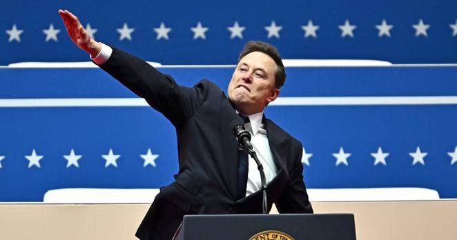 Nazi-Saluter Elon Musk Slams Nazi Comparisons As ‘Relentless Propaganda Campaign’
