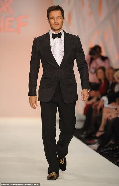 Times have certainly changed since Paul Sculfor established himself as one of the fashion industry's most sought-after male models (pictured in 2008)
