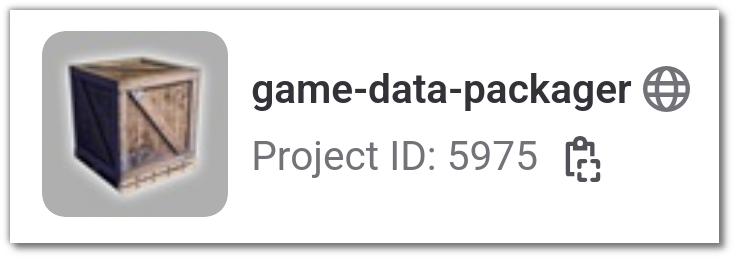 🕶️ The tool's logo (a crate)

📚️ game-data-packager is a libre tool allowing to package non-free game data provided by the user to install them on his Debian distribution. It consists of scripts written specifically for each supported game. The tool supports many operations automatically: creating the menu entry (.desktop file), detecting the user's language, searching for the data (native or via Wine), validating it (checksum), extracting it, and storing it in the right place (where the engine is waiting for it), and using the right engine.
