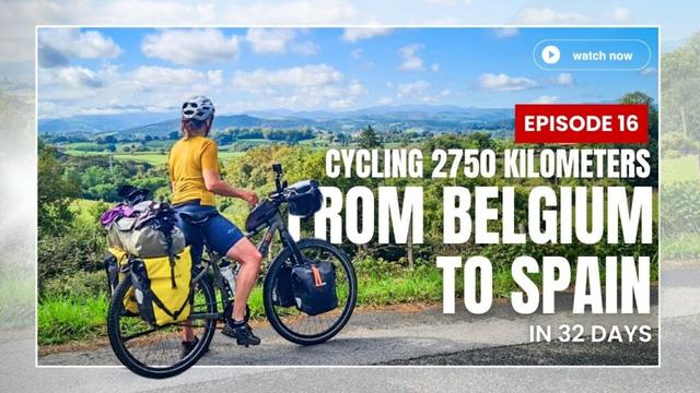 Cycling 2750km from Belgium to Spain (Ep. 16)