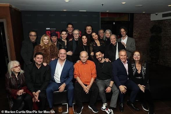 The Sopranos cast's 25th anniversary celebration was held at NYC's Da Nico Ristorante on January 10, 2024