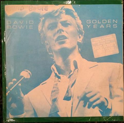 pochette d'une édition coréenne du single Golden years de David Bowie