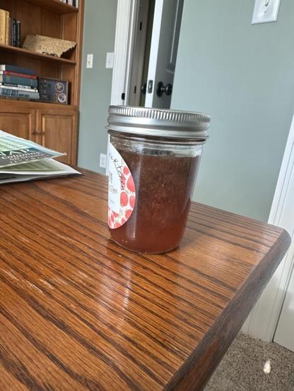 How to keep strawberry jam from turning dark