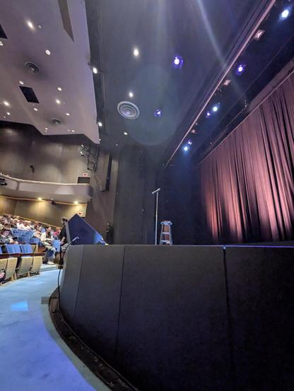 Front row.
