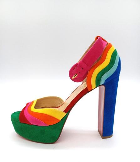 Christian Louboutin, Degratissimo Alta 130 VV (Lisa Reihana collection).
