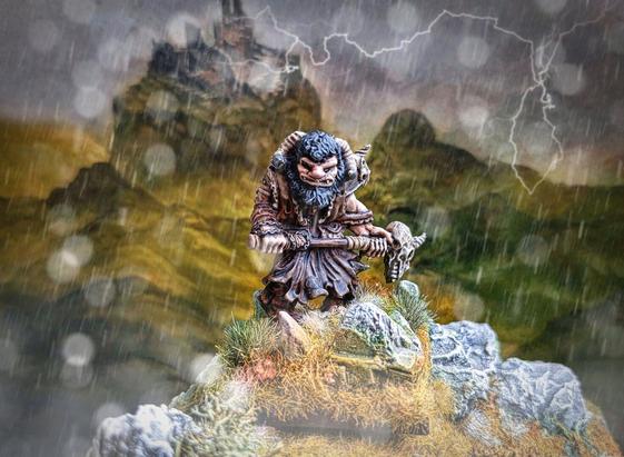 Citadel 28mm fantasy miniature.