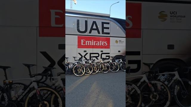UAE Team Emirates in Albania - Giro d'Italia