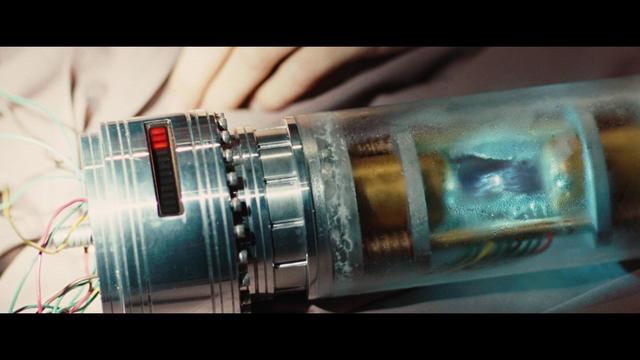 the vial of CERN antimatter threatening to blow up the Conclave from Dan Brown's "Angels and Demons"