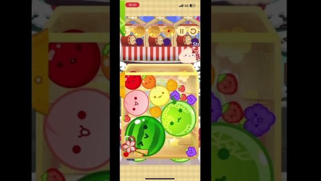 早めのデコ柿助かる〜　ダブスイ82回目！#ゲーム #ゲーム実況 #スイカゲーム攻略 #スイカゲーム #スイカゲーム実況 #suikagame #music