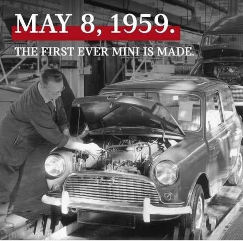 Mya 8 1959 .. The first ever mini is made
