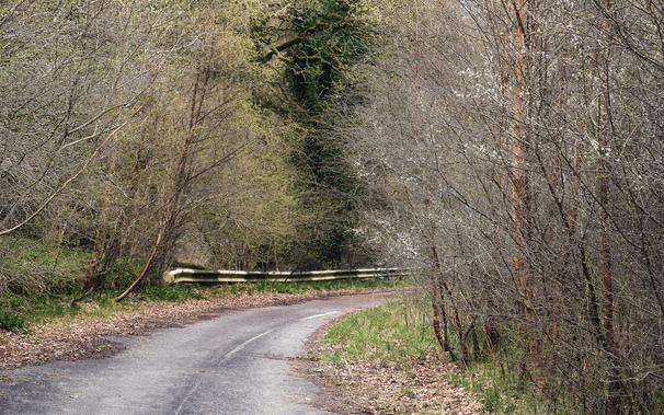 zoom-zoom! Who doesn't want to ride their go-kart down this wee road??
Former A93 outside Blairgowrie