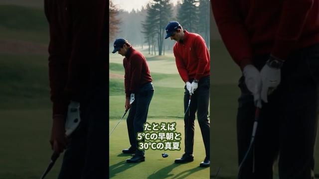 【ゴルフ雑学】気温と飛距離の関係？これから暑くなるとどうなる？ #ゴルフ #雑学 #豆知識