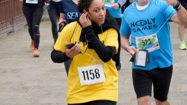une course pour allier foi et sport